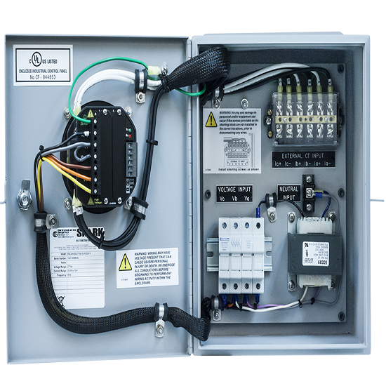 Energy meter box harness