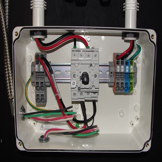 Solar inverter harness